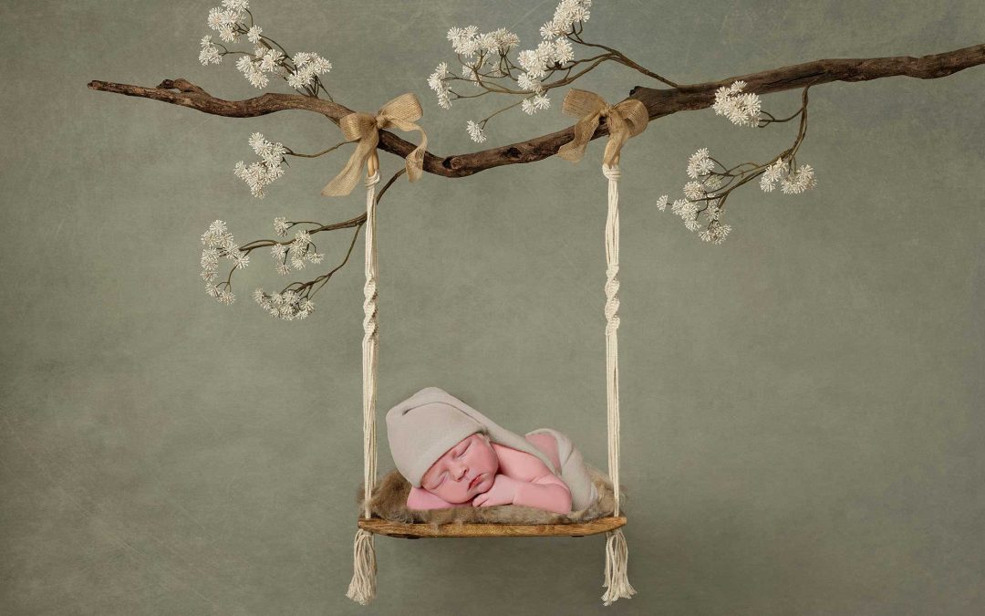 Newborn Photoshoot at 17 days