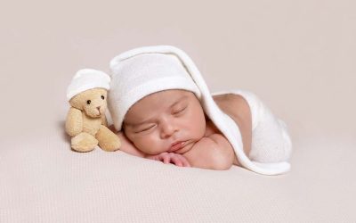 A Newborn Baby Photo Shoot