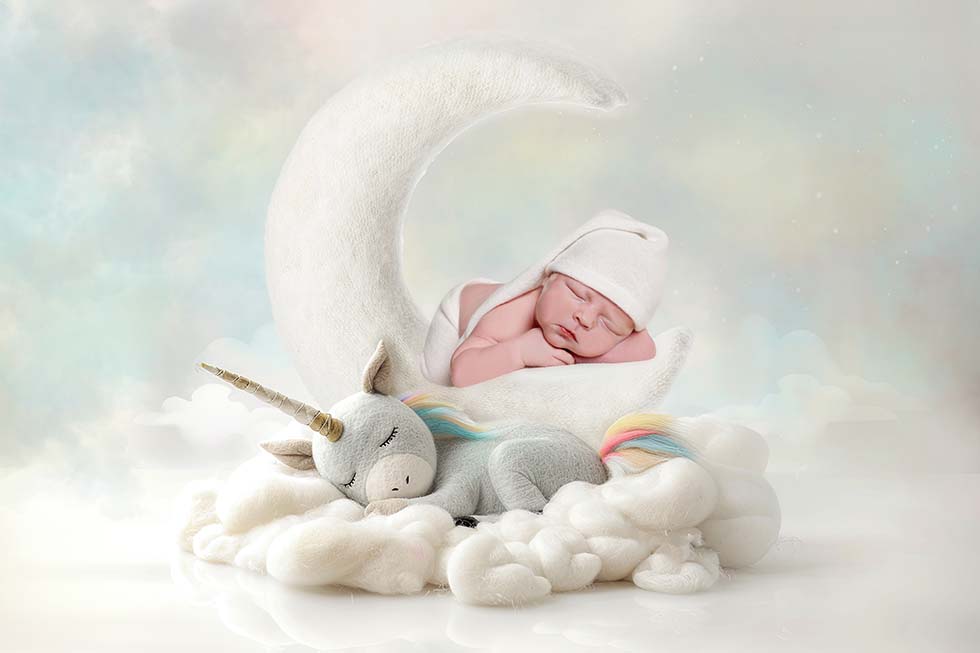 NEWBORN & UNICORN IMAGE Newborn baby photoshoot, newborn photo shoot, newborn photos, newborn photographer, newborn photo session, shy violet photography, tiny violets photography