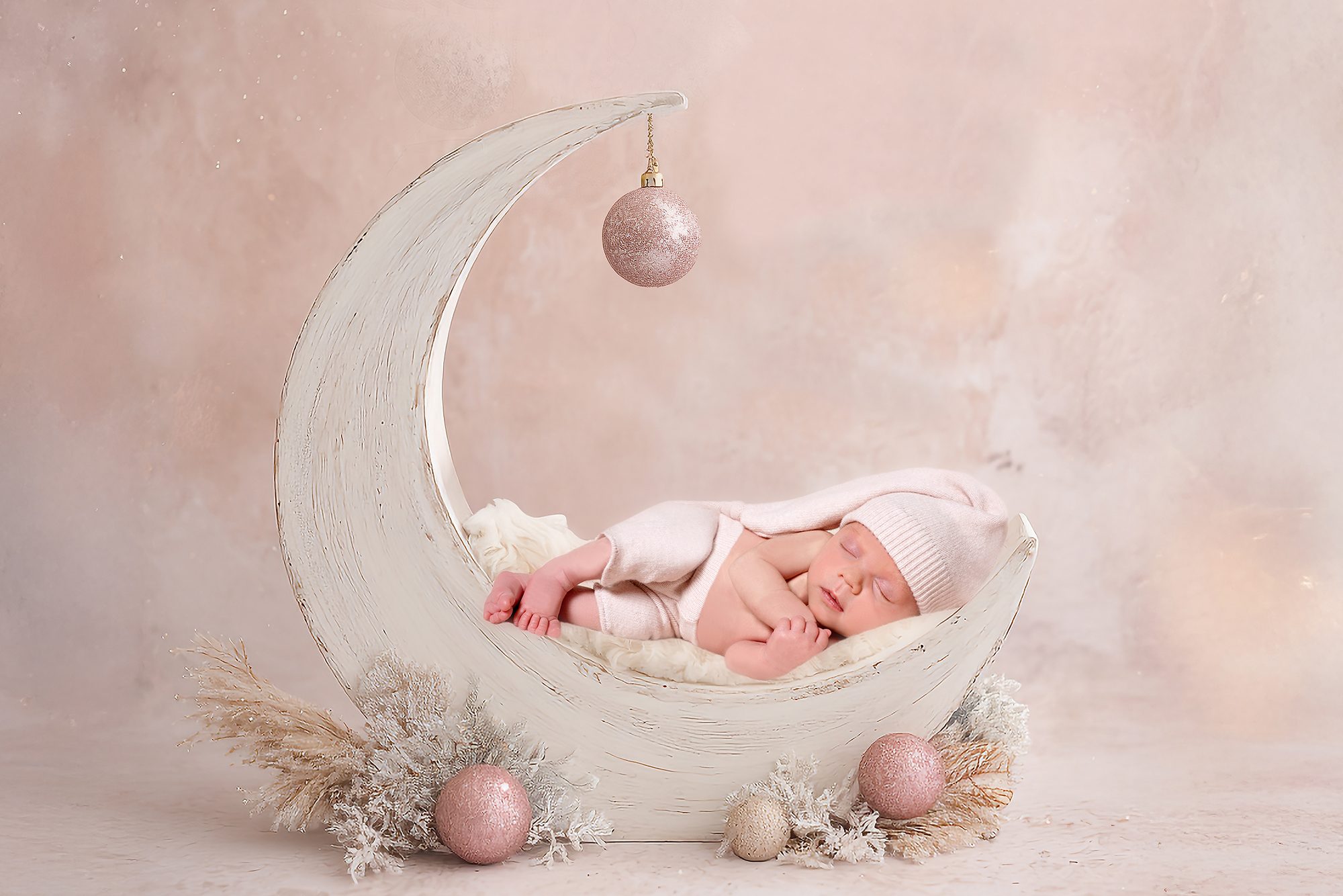 CHRISTMAS MOON NEWBORN Newborn baby photoshoot, newborn photo shoot, newborn photos, newborn photographer, newborn photo session, shy violet photography, tiny violets photography